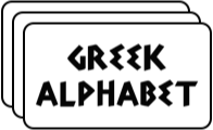 Greek Alphabet Video Flash Cards
