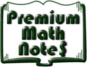 Premium Math Notes